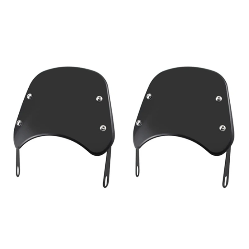 2X 5-7 Inch Motorcycle Headlight Windshield Wind Deflector Windscreen Universal For Honda Yamaha Kawasaki Suzuki
2X 5-7 Inch Motorcycle Headlight Windshield Wind Deflector Windscreen Universal For Honda Yamaha Kawasaki Suzuki