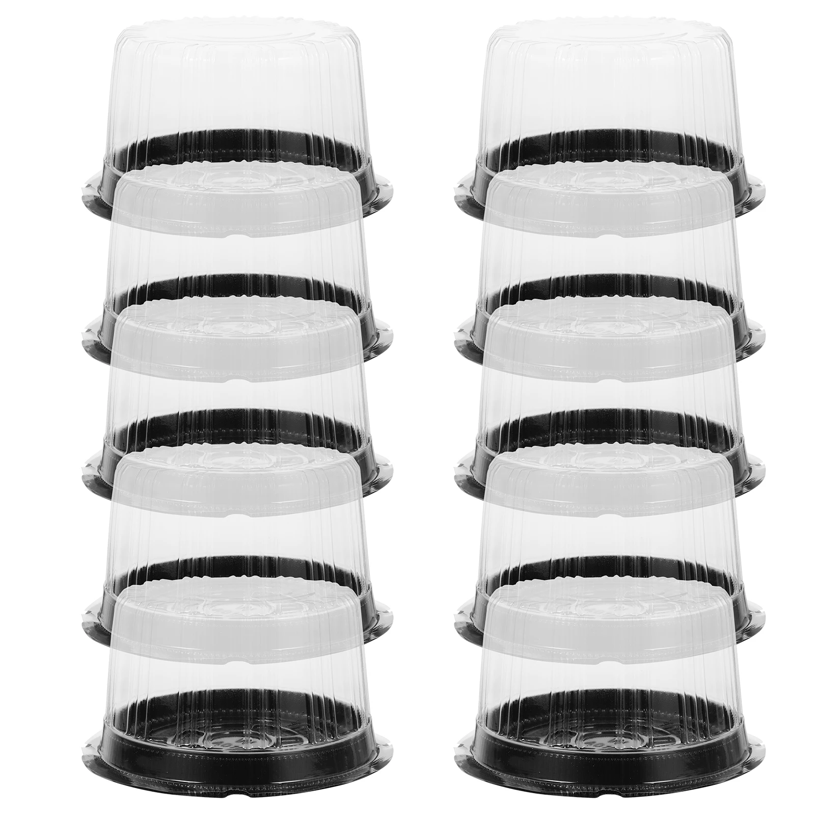 10 Pcs Cake Boxes 6 Inch Clear Plastic Food Grade Portable Baking Containers Birthday Portable Cake Box Tall 
10 Pcs Cake Boxes 6 Inch Clear Plastic Food Grade Portable Baking Containers Birthday Portable Cake Box Tall