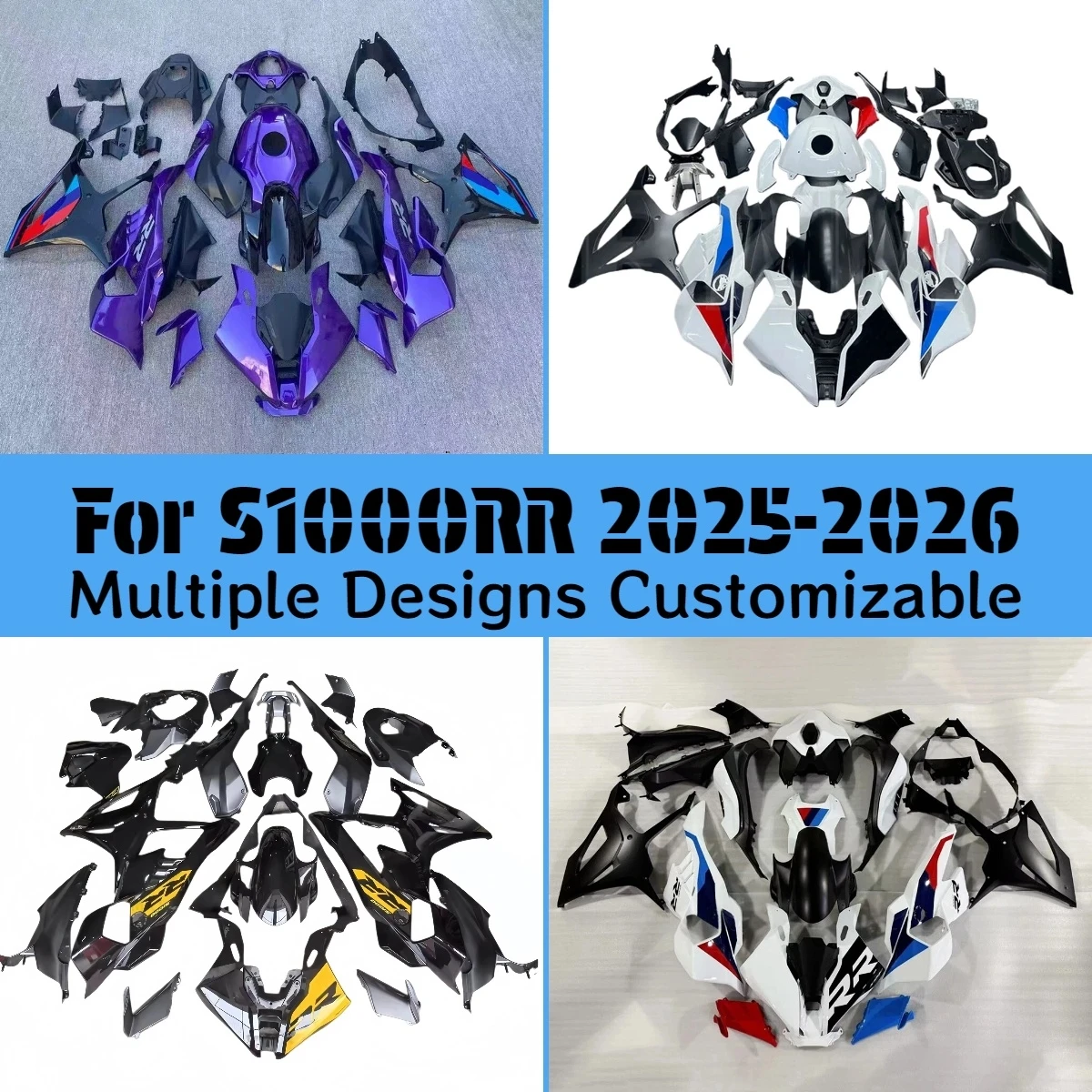 ZXMT Fairings S1000RR 2025 2026 ABS Plastic Motorcycle Customized Prime Fairing Kit for BMW S 1000RR 25 26
ZXMT Fairings S1000RR 2025 2026 ABS Plastic Motorcycle Customized Prime Fairing Kit for BMW S 1000RR 25 26