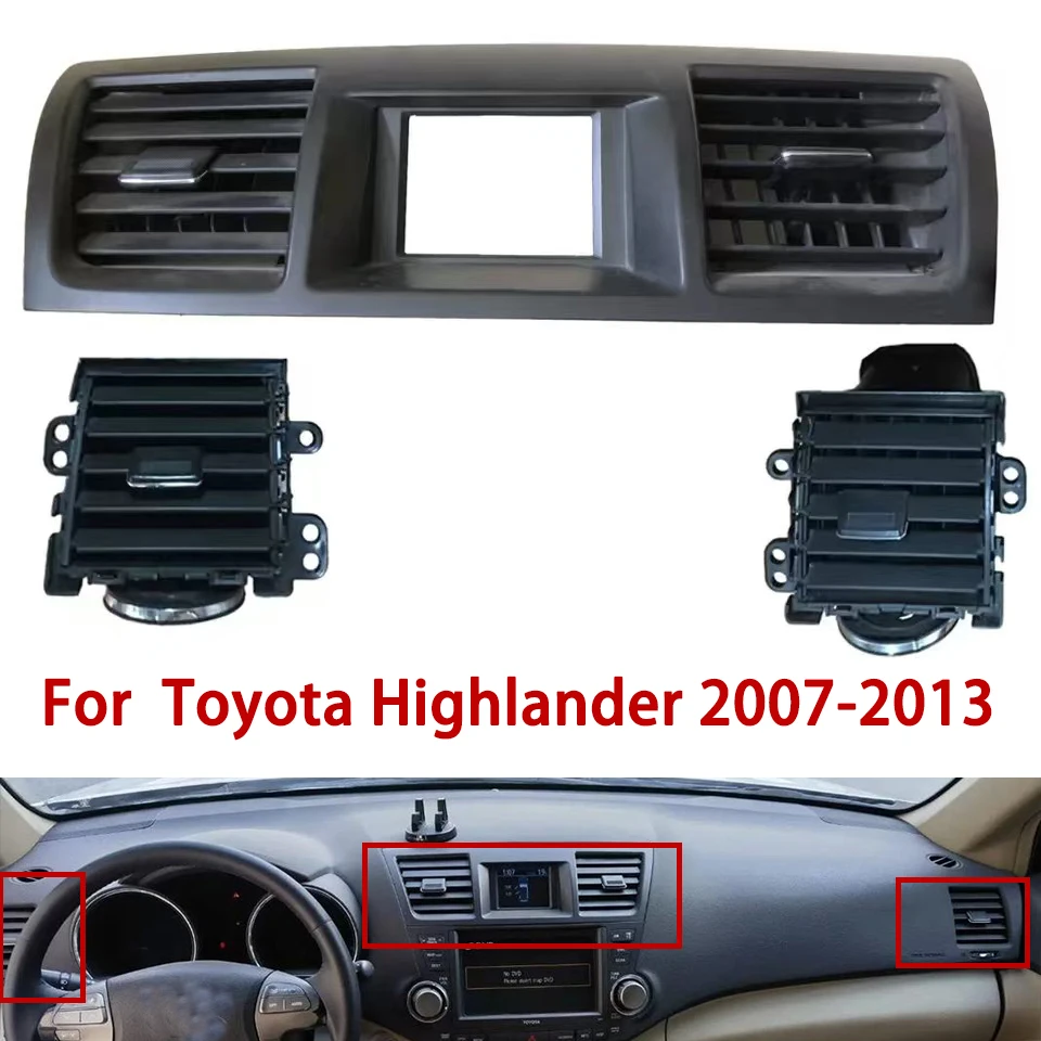 Air conditioning vents for Toyota Highlander 2007, 2008, 2009, 2010-2013
Air conditioning vents for Toyota Highlander 2007, 2008, 2009, 2010-2013