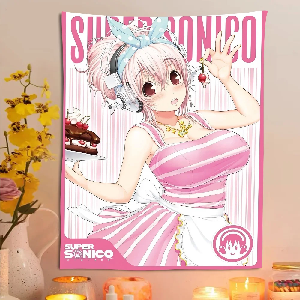 Super S-sonico-s Manga Happy Birthday Banner Backdrop For Birthday Banner Party Background Decor Decorations
Super S-sonico-s Manga Happy Birthday Banner Backdrop For Birthday Banner Party Background Decor Decorations