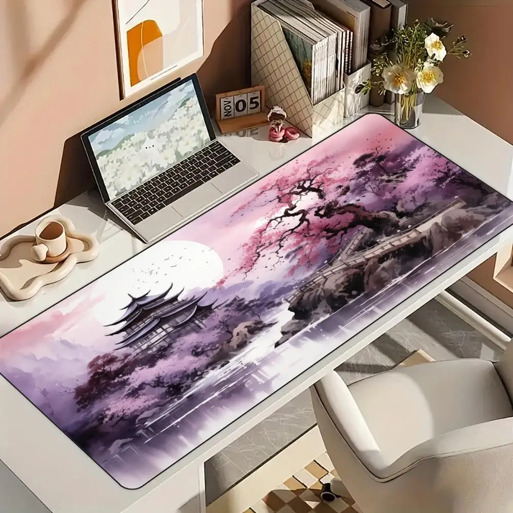 Cherry blossom scenery Mouse Pad Pink series Desk Mat Rubber anti-slip Desktop office mat Gaming mats pc accessories mouse rug
Cherry blossom scenery Mouse Pad Pink series Desk Mat Rubber anti-slip Desktop office mat Gaming mats pc accessories mouse rug