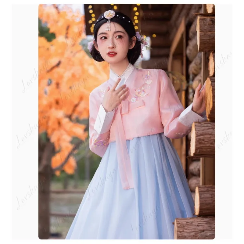 Princess Ethnic Korean Dress Traditional Costume for Dance Performance Travel Photography Yanbian Korean Style Fashionable Outfi
Princess Ethnic Korean Dress Traditional Costume for Dance Performance Travel Photography Yanbian Korean Style Fashionable Outfi
