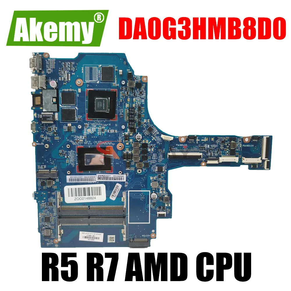 Материнская плата для ноутбука HP Pavilion Gaming 15-EC DAG3HDMB8D0 R5 R7 CPU 15-ec G3HJA G3HJB G3HJC G3HJR G2HJ G4HJ G3HJF G3HJM
Материнская плата для ноутбука HP Pavilion Gaming 15-EC DAG3HDMB8D0 R5 R7 CPU 15-ec G3HJA G3HJB G3HJC G3HJR G2HJ G4HJ G3HJF G3HJM 