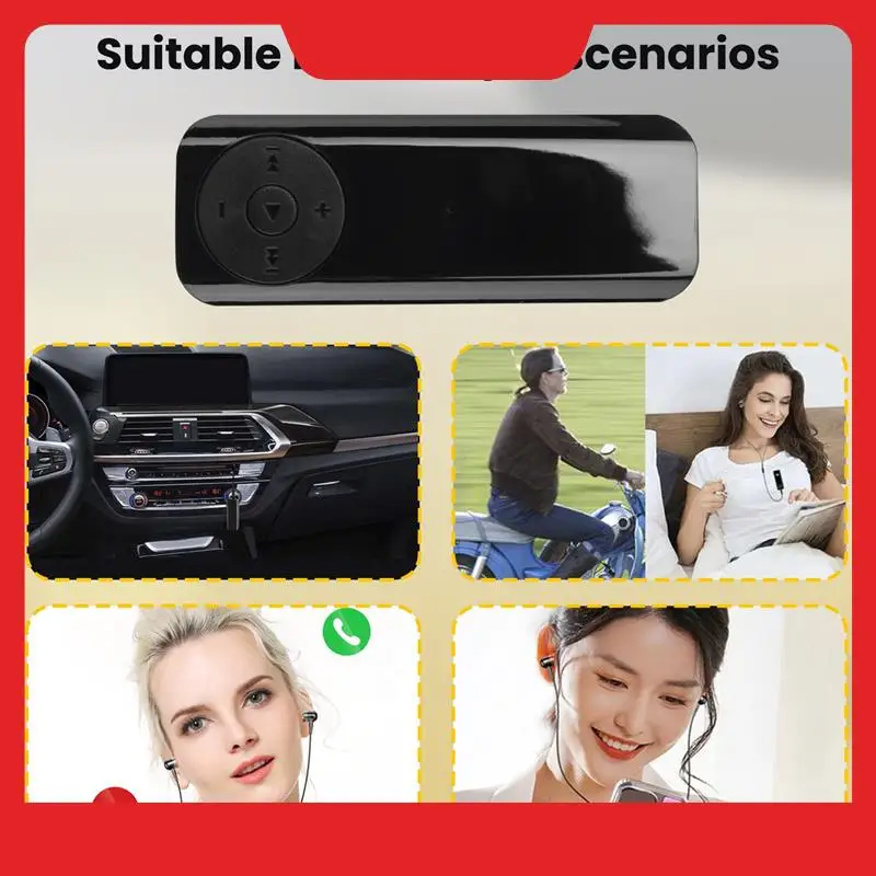 Bluetooth 5.3 Receiver 3.5Mm AUX Adapter For Car Headphone Speaker Music Wireless Audio Receiver
Bluetooth 5.3 Receiver 3.5Mm AUX Adapter For Car Headphone Speaker Music Wireless Audio Receiver