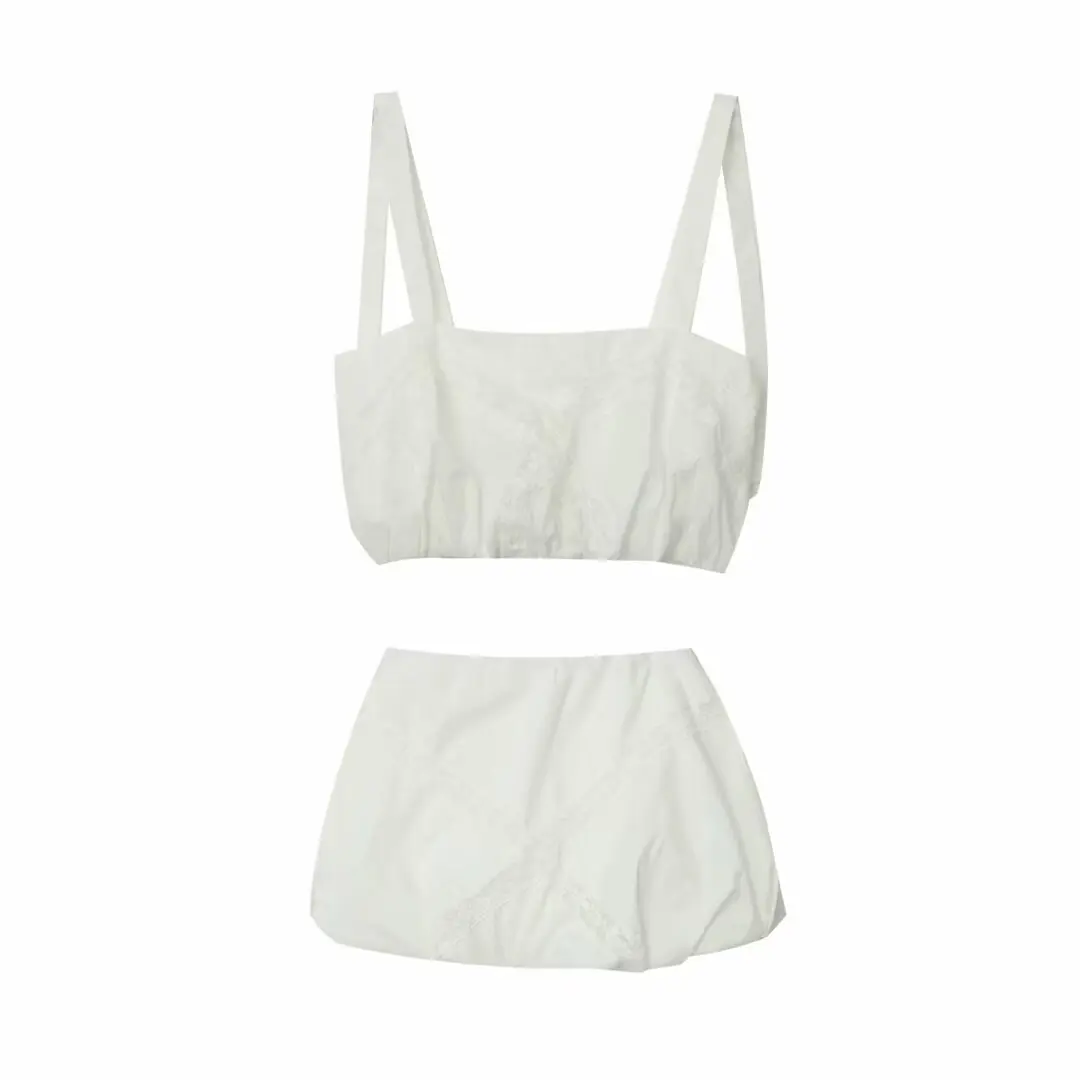 UNIZERA women's backless strapless sleeveless suspender flower bud short skirt summer new half skirt
UNIZERA women's backless strapless sleeveless suspender flower bud short skirt summer new half skirt