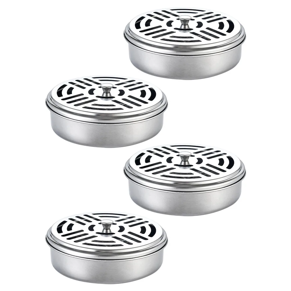 4pcs Case Stainless Steel Hollow Design Portable Burner Bedroom Living Room Balcony Insect Box Mosquito
4pcs Case Stainless Steel Hollow Design Portable Burner Bedroom Living Room Balcony Insect Box Mosquito