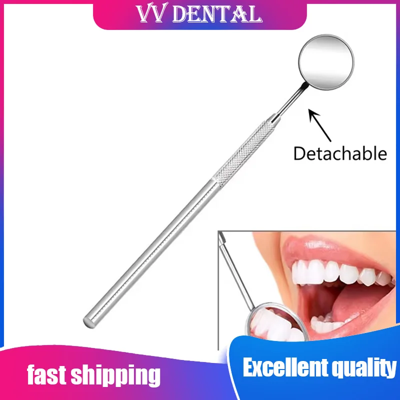 Dental Mirror 16cm 13cm Detachable Stainless Mirror Dentist Mirror Mouth Oral Tools For Teeth Whitening Exam Reflector
Dental Mirror 16cm 13cm Detachable Stainless Mirror Dentist Mirror Mouth Oral Tools For Teeth Whitening Exam Reflector
