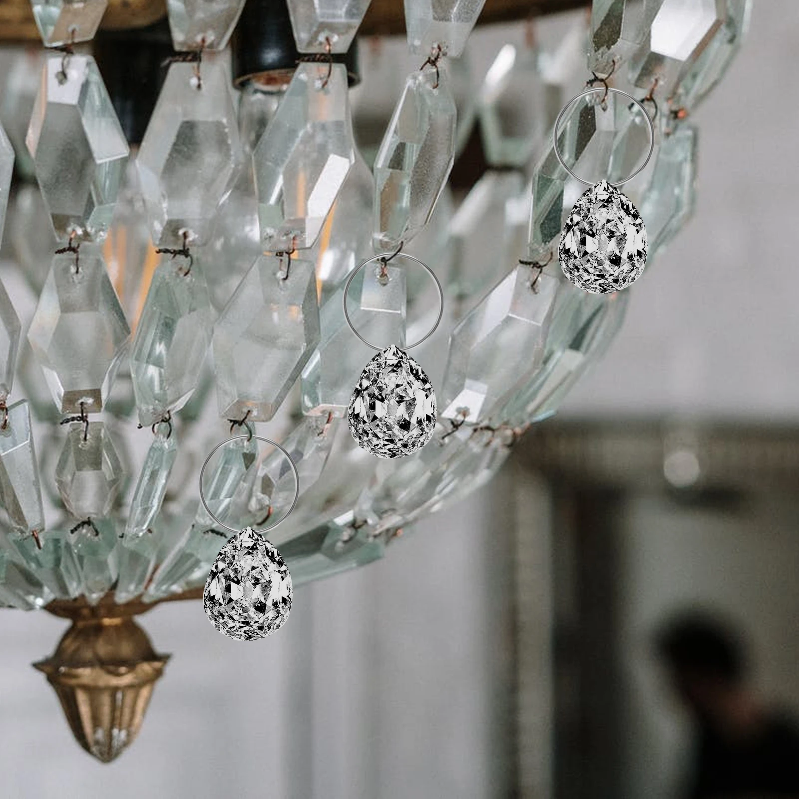 100 Pcs Stainless Steel Connecting Octagonal Beads Connector for Crystal Lamp Pendant Chandelier Accessory
100 Pcs Stainless Steel Connecting Octagonal Beads Connector for Crystal Lamp Pendant Chandelier Accessory