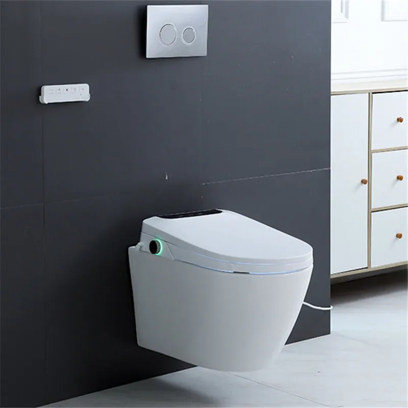 Wall-mounted intelligent closestool automatic induction flushing Wall-row closestool into wall hidden water tank closestool
Wall-mounted intelligent closestool automatic induction flushing Wall-row closestool into wall hidden water tank closestool