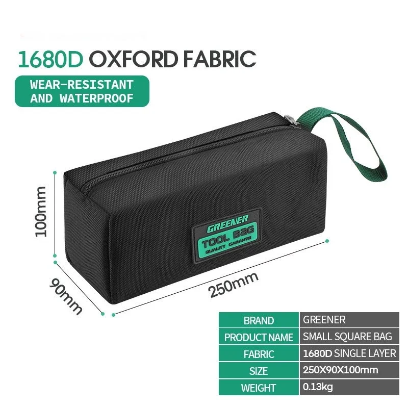 Hardware Kit Portable Storage Bag Oxford Cloth Tool Bag Electrician Tools Pouch Small Toolbag Canvas Tool Organizer 1680D
Hardware Kit Portable Storage Bag Oxford Cloth Tool Bag Electrician Tools Pouch Small Toolbag Canvas Tool Organizer 1680D