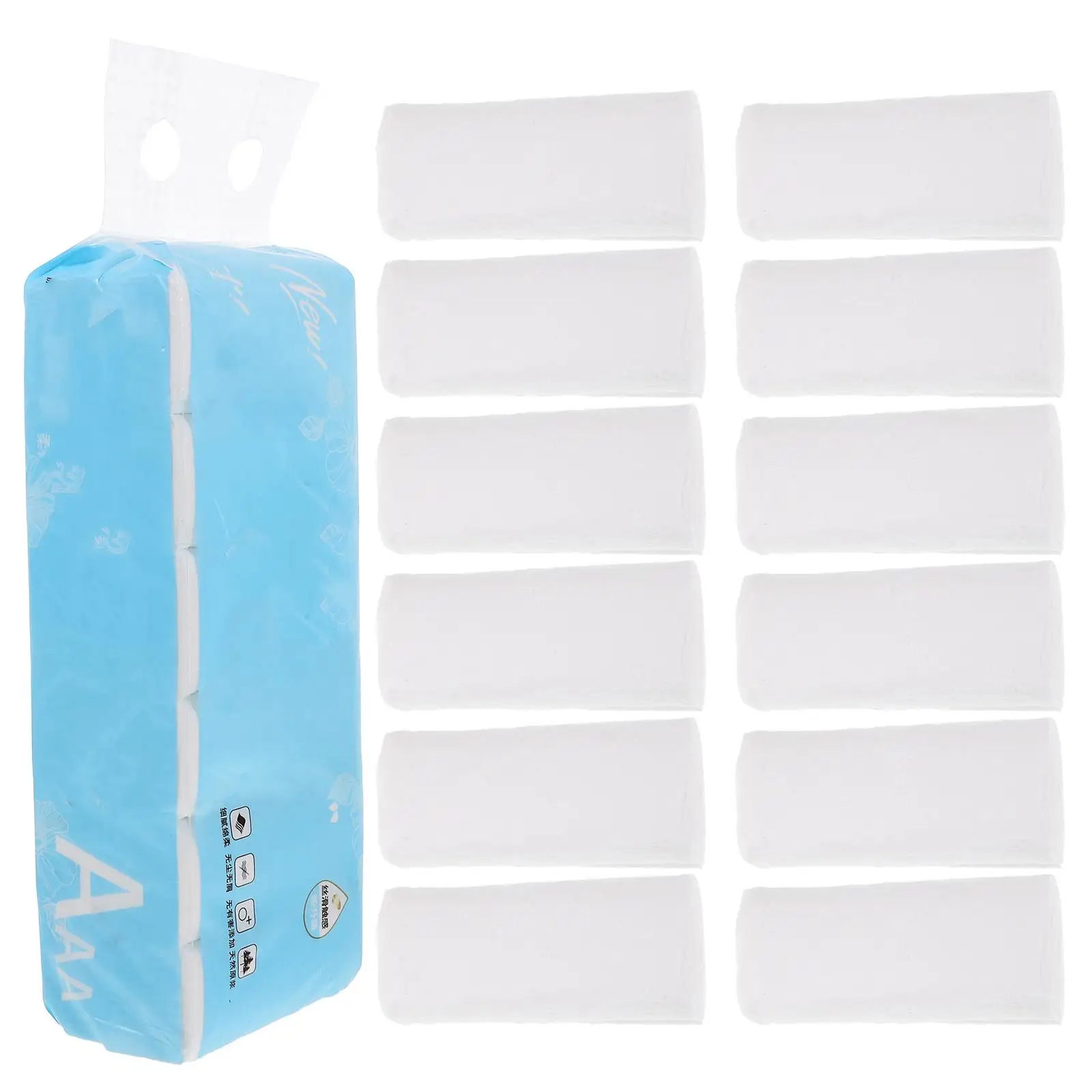12 Rolls Coreless Toilet Paper Absorbent Soft Strong Family Office Hotel Roll Paper Bathroom Tissue High Quality
12 Rolls Coreless Toilet Paper Absorbent Soft Strong Family Office Hotel Roll Paper Bathroom Tissue High Quality