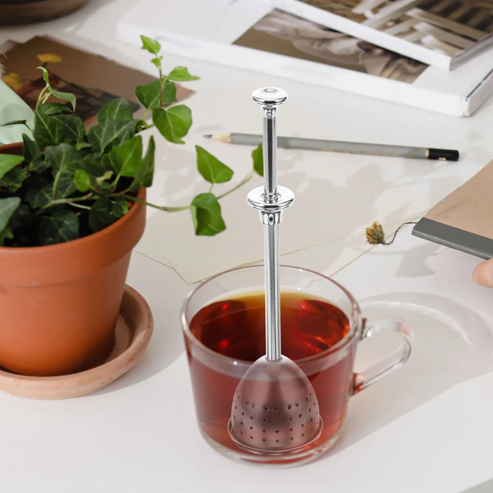 Stainless Steel Tea Ball Filter Strainer 304 Reusable Infuser Fine Mesh Loose Leaf Holder Steeper for Single Cup Diffuser Tea
Stainless Steel Tea Ball Filter Strainer 304 Reusable Infuser Fine Mesh Loose Leaf Holder Steeper for Single Cup Diffuser Tea