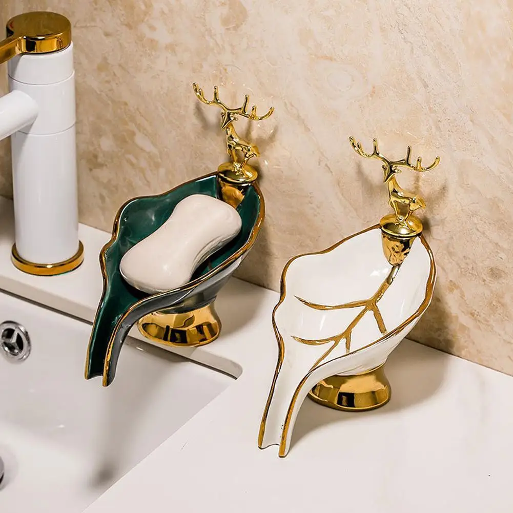 New Drain Soap Box Leaf Shape Soap Dish Bathroom Accessories Shower Soap Holder Sponge Storage Plate Bathroom Supplies
New Drain Soap Box Leaf Shape Soap Dish Bathroom Accessories Shower Soap Holder Sponge Storage Plate Bathroom Supplies