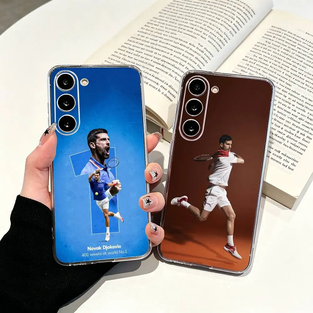 TTennis GOAT Novak Djokovic Clear Phone Case for Samsung Galaxy A71, A70, A52, A51, A40, A30
TTennis GOAT Novak Djokovic Clear Phone Case for Samsung Galaxy A71, A70, A52, A51, A40, A30
