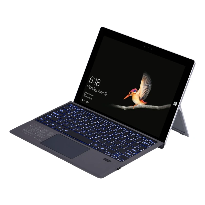 Mini Ultra-thin Bluetooth-compatible 3.0 Wireless Keyboard for microsoft- Surface Pro 3/4/5/6/7 Tablet PC With Backlight
Mini Ultra-thin Bluetooth-compatible 3.0 Wireless Keyboard for microsoft- Surface Pro 3/4/5/6/7 Tablet PC With Backlight
