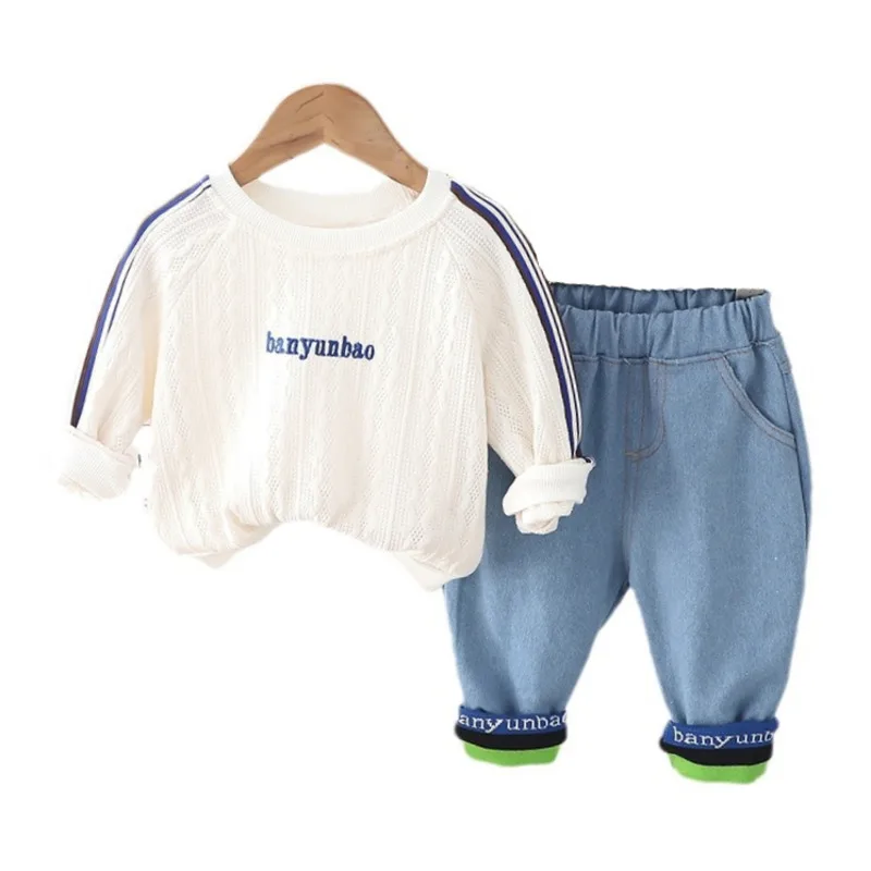 New Spring Autumn Baby Girls Clothes Children Boys T-Shirt Pants 2Pcs/Sets Infant Outfits Toddler Casual Costume Kids Tracksuits
New Spring Autumn Baby Girls Clothes Children Boys T-Shirt Pants 2Pcs/Sets Infant Outfits Toddler Casual Costume Kids Tracksuits