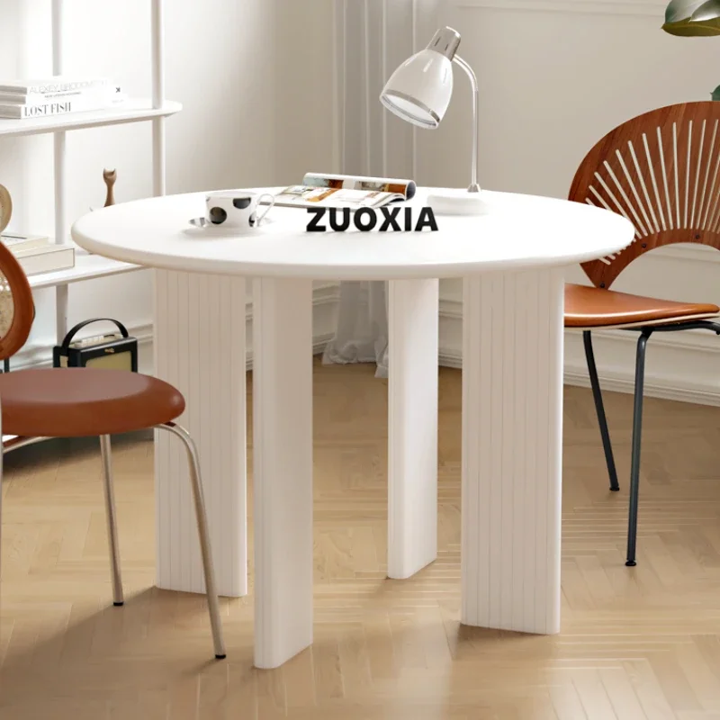 Cheese round Table Mid-Ancient Household Small Apartment Modern Simple Table Retro round Dining Table
Cheese round Table Mid-Ancient Household Small Apartment Modern Simple Table Retro round Dining Table