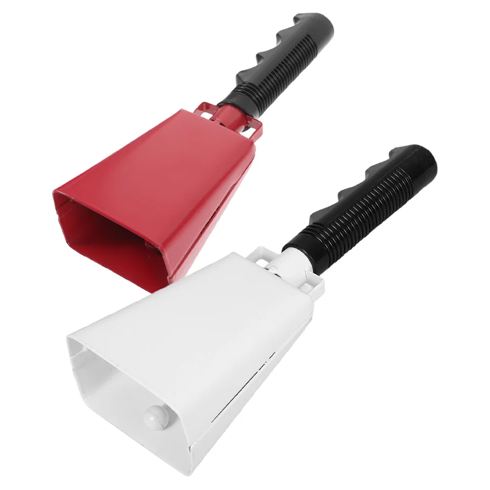 2Pcs Metal Cowbell Ergonomic Handle Loud Cheering Noise Maker for Sporting Events Football Games Parties Metal Cow Bells
2Pcs Metal Cowbell Ergonomic Handle Loud Cheering Noise Maker for Sporting Events Football Games Parties Metal Cow Bells