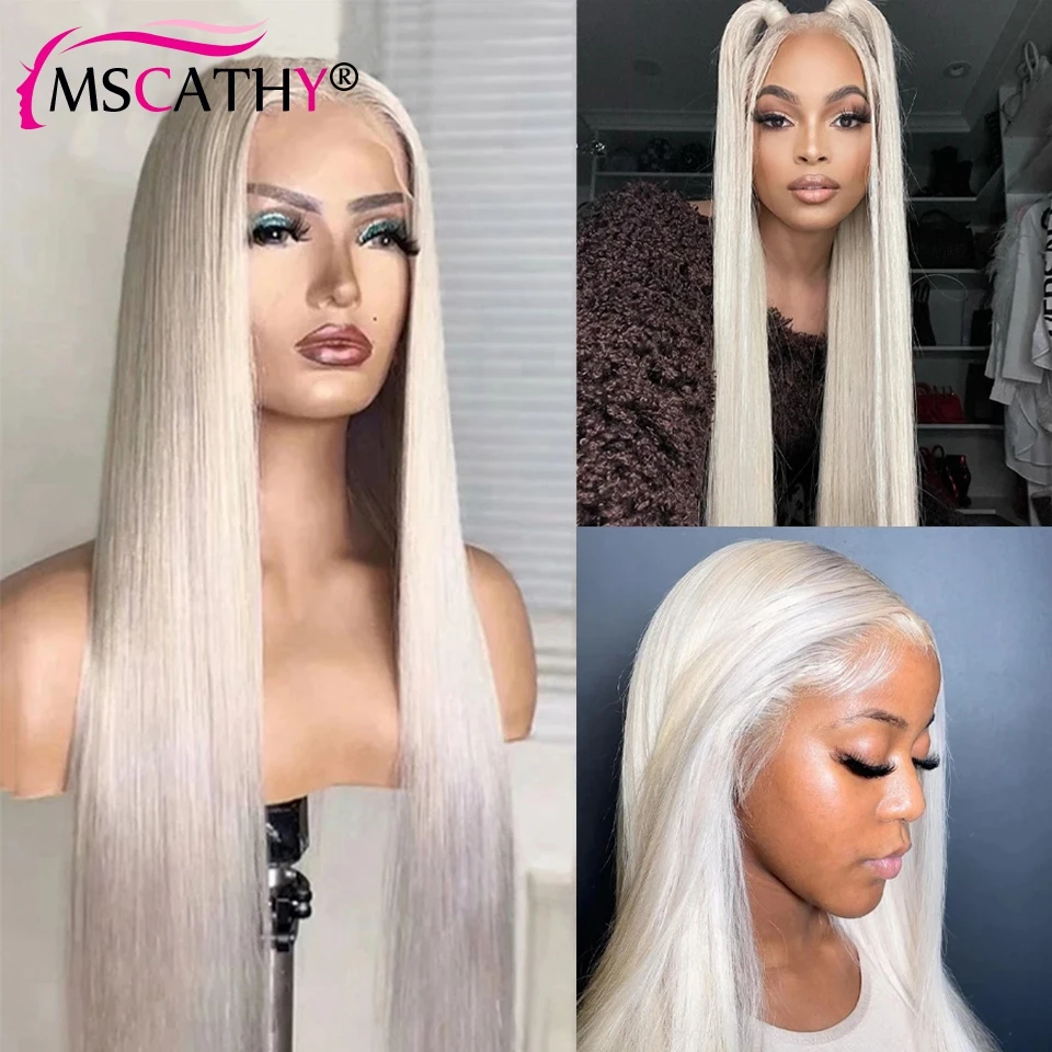 13x4x1 Straight Lace Front Wig for Women White Blonde Wig Human Hair Pre Plucked Brazilian Human Hair Wigs 30 Inch
13x4x1 Straight Lace Front Wig for Women White Blonde Wig Human Hair Pre Plucked Brazilian Human Hair Wigs 30 Inch