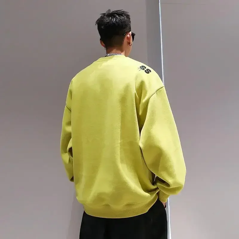 Crewneck Men's Pullover Autumn Round Neck Embroidered Designer Korean Style Male Sweatshirt Sweat Shirt Warm Y2k Clothes Emo Xxl
Crewneck Men's Pullover Autumn Round Neck Embroidered Designer Korean Style Male Sweatshirt Sweat Shirt Warm Y2k Clothes Emo Xxl