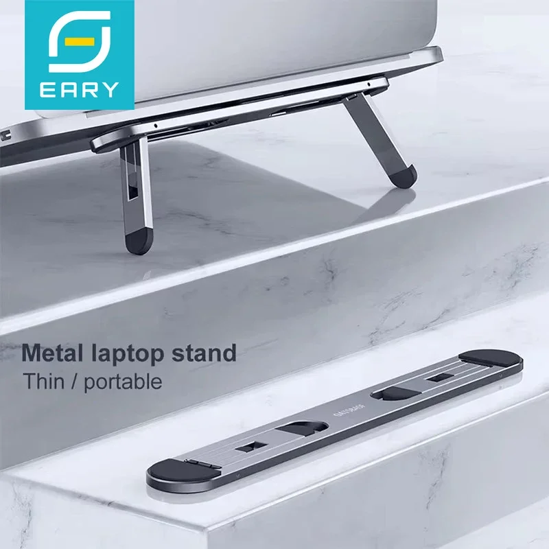 Eary Portable Laptop Stand For MacBook Foldable Tablet Holder Notebook Riser for Desk Support Air Pro Stand Ventilated Cooling
Eary Portable Laptop Stand For MacBook Foldable Tablet Holder Notebook Riser for Desk Support Air Pro Stand Ventilated Cooling