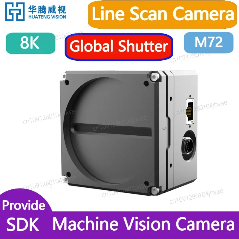 NEW HT-XGLC83C-T4-90 8K GigE Line Scan Camera Color Machine Vision Gigabit Ethernet M72-Mouth
NEW HT-XGLC83C-T4-90 8K GigE Line Scan Camera Color Machine Vision Gigabit Ethernet M72-Mouth