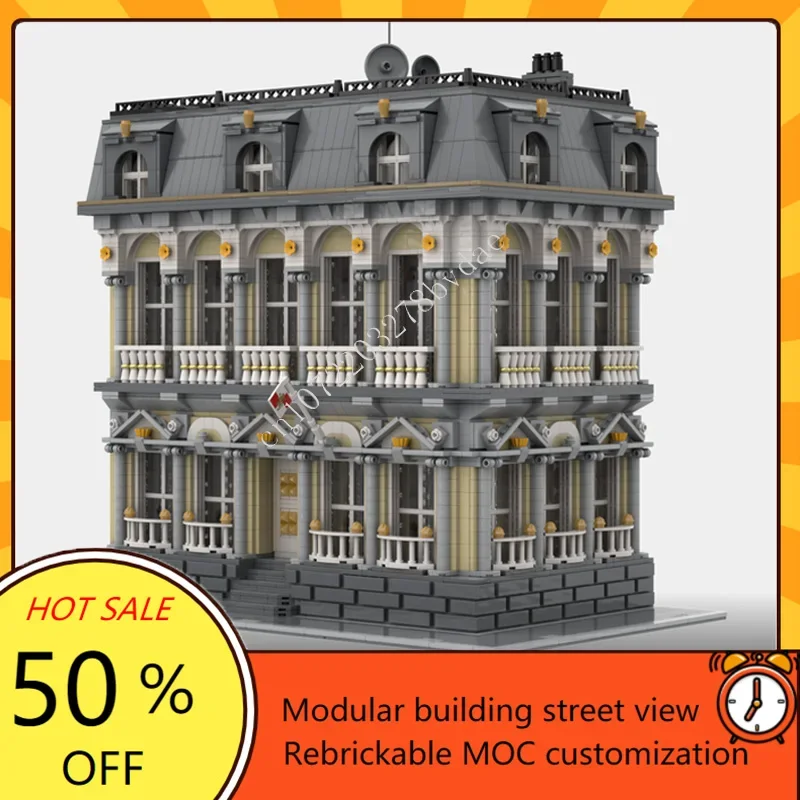8491 шт., модульное здание, MOC, креативная модель с видом на улицу, строительные блоки, архитектура, сделай сам, образовательная модель, игрушки, подарки
8491 шт., модульное здание, MOC, креативная модель с видом на улицу, строительные блоки, архитектура, сделай сам, образовательная модель, игрушки, подарки
