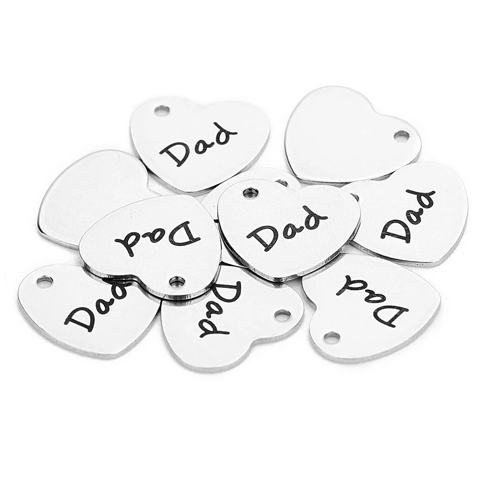 10Pcs Stainless Steel DIY Pendant Set Heart-Shaped Durable Anti-Rust Jewelry Making Necklace Bracelet Earring Keychain Charms
10Pcs Stainless Steel DIY Pendant Set Heart-Shaped Durable Anti-Rust Jewelry Making Necklace Bracelet Earring Keychain Charms