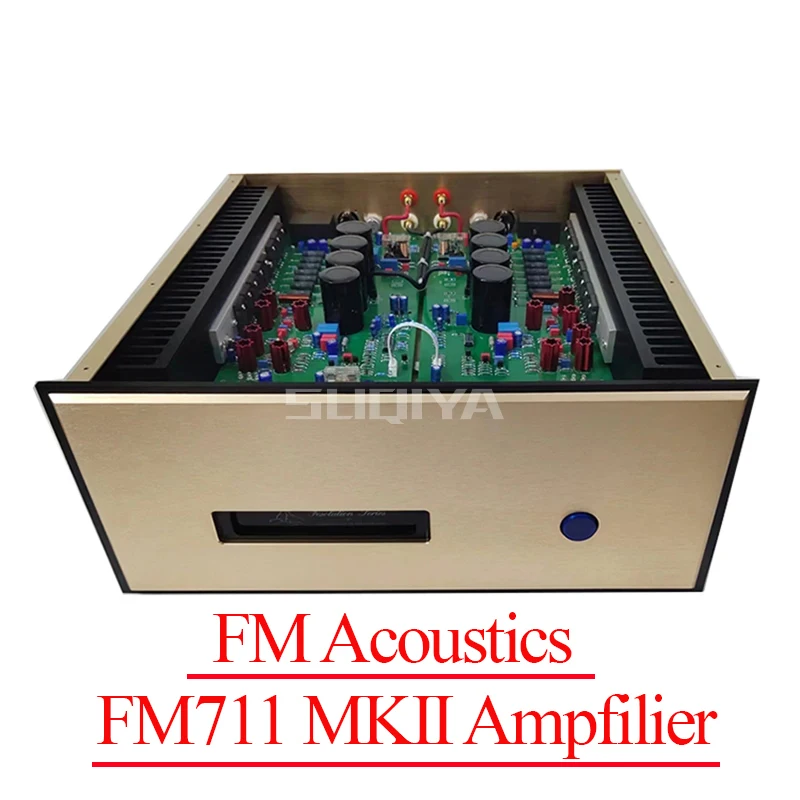 SUQIYA-Reproduction FM711 MKII Power Amplifier Class AB 250W*2 HiFi Home High-end Power Amplifier 1:1 Reproduction 100dB
SUQIYA-Reproduction FM711 MKII Power Amplifier Class AB 250W*2 HiFi Home High-end Power Amplifier 1:1 Reproduction 100dB