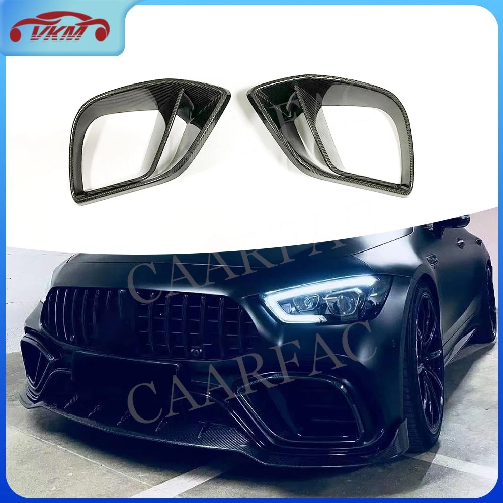 Dry Carbon Fiber Front Bumper Air Vent Outlet Cover Trim For Mercedes Benz AMG GT63 GT63S 4 Door 2019-2023 Fog Lamp Vent Trim
Dry Carbon Fiber Front Bumper Air Vent Outlet Cover Trim For Mercedes Benz AMG GT63 GT63S 4 Door 2019-2023 Fog Lamp Vent Trim