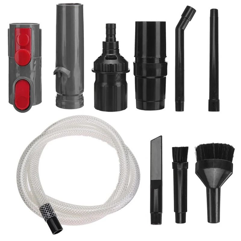 ABLK для пылесосов Dyson V7 V8 V10 V11: сменная плоская насадка-адаптер для всасывающей трубки, насадка для чистки щелей, набор для уборки автомобиля
ABLK для пылесосов Dyson V7 V8 V10 V11: сменная плоская насадка-адаптер для всасывающей трубки, насадка для чистки щелей, набор для уборки автомобиля