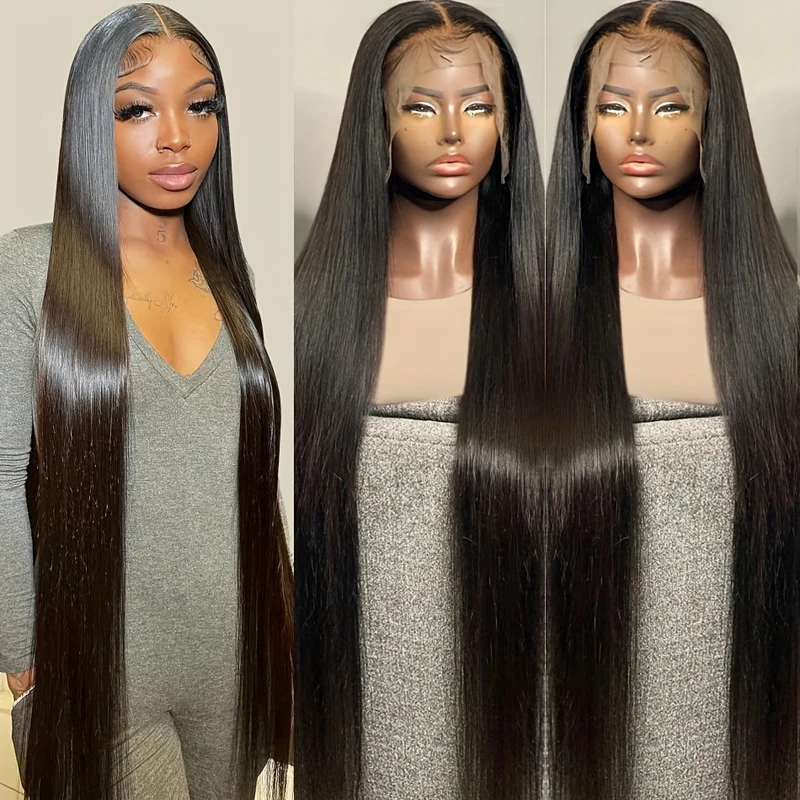 Pre Plucked 4x4 Closure Lace Frontal Wig Long Glueless Wigs Human Hair for Women Choice Straight 5x5 Lace Front Wig
Pre Plucked 4x4 Closure Lace Frontal Wig Long Glueless Wigs Human Hair for Women Choice Straight 5x5 Lace Front Wig