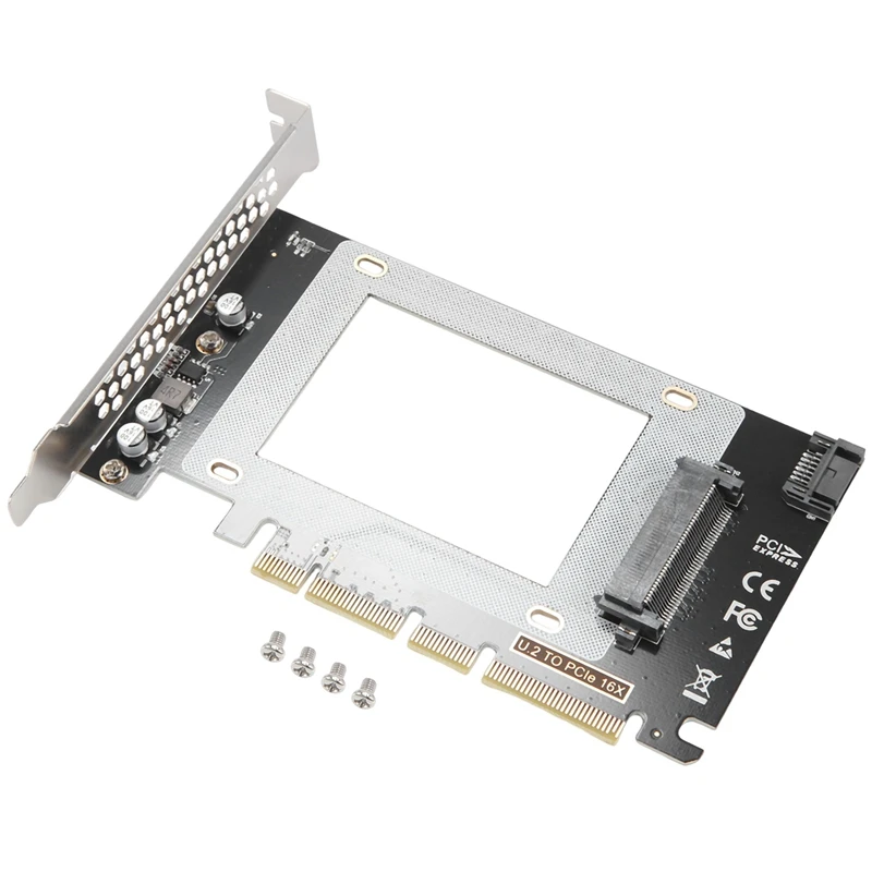 Карта расширения U2X16 PCIE3.0 X4X16-U.2, карта адаптера SFF8639, многофункциональная плата расширения с поддержкой U.2 SSD
Карта расширения U2X16 PCIE3.0 X4X16-U.2, карта адаптера SFF8639, многофункциональная плата расширения с поддержкой U.2 SSD
