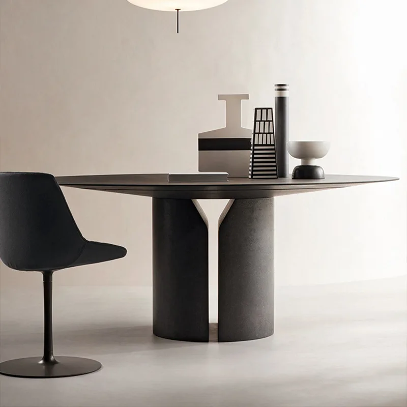 #¥Modern Minimalist Oval Dining Table | Factory Wholesale Sculptural Base Table for Dining Room
#¥Modern Minimalist Oval Dining Table | Factory Wholesale Sculptural Base Table for Dining Room