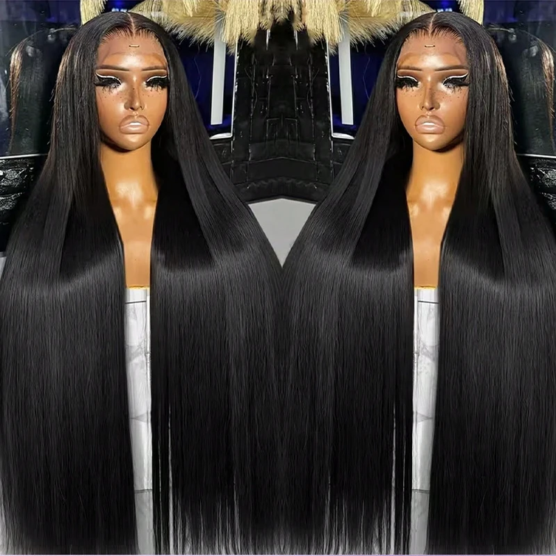 13x4 High Definition Transparent Seamless Human Hair Mixed Straight Bangs Wig 200% Density Pre-Plucked Baby Hair Lace Front Wig #1B Brazilian Virgin Hair Lace Front Wig
13x4 High Definition Transparent Seamless Human Hair Mixed Straight Bangs Wig 200% Density Pre-Plucked Baby Hair Lace Front Wig #1B Brazilian Virgin Hair Lace Front Wig