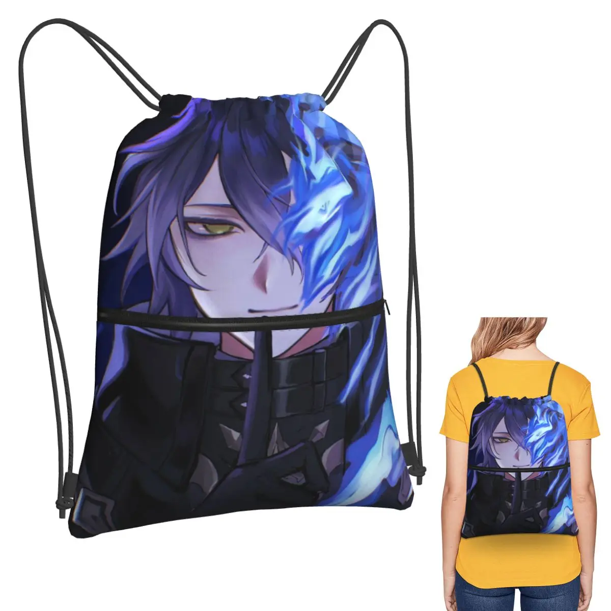 Game Role Flins Genshin Backpacks Casual Drawstring Bags Sports Bag Book Bags for Travel School
Game Role Flins Genshin Backpacks Casual Drawstring Bags Sports Bag Book Bags for Travel School