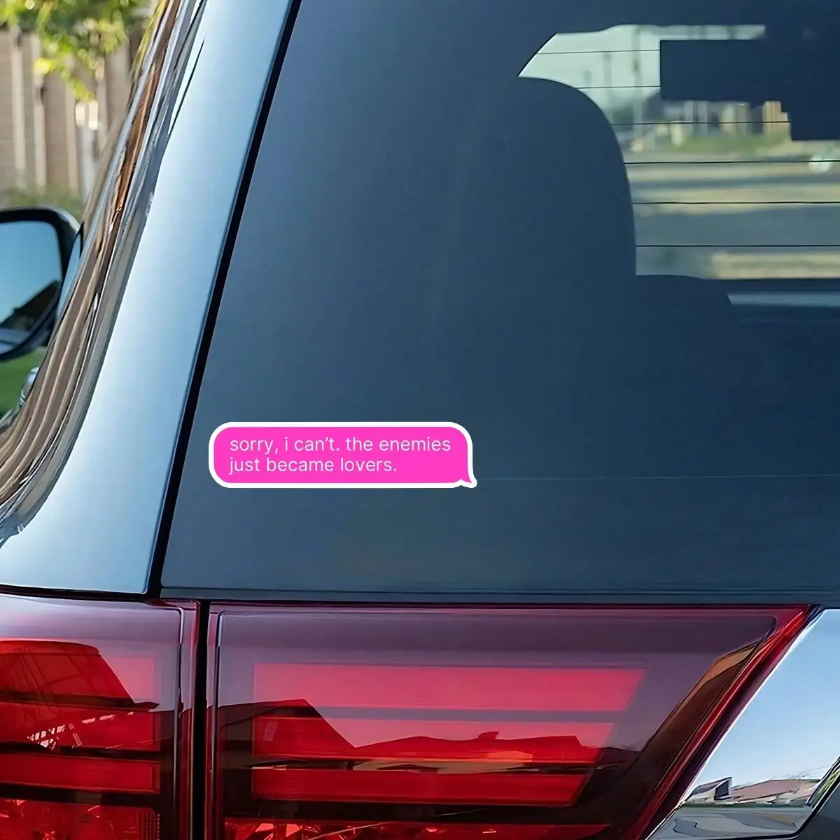 Bookish "Enemies to Lovers" Romance Trope Car Window Decal
Bookish "Enemies to Lovers" Romance Trope Car Window Decal