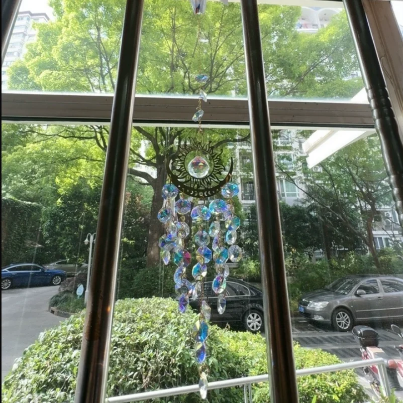 1pc Garden Set Light Ornaments Flame Moon Sun Crystal Sun Catcher Wind Chime Hanging Decorations Hanging Ornaments
1pc Garden Set Light Ornaments Flame Moon Sun Crystal Sun Catcher Wind Chime Hanging Decorations Hanging Ornaments