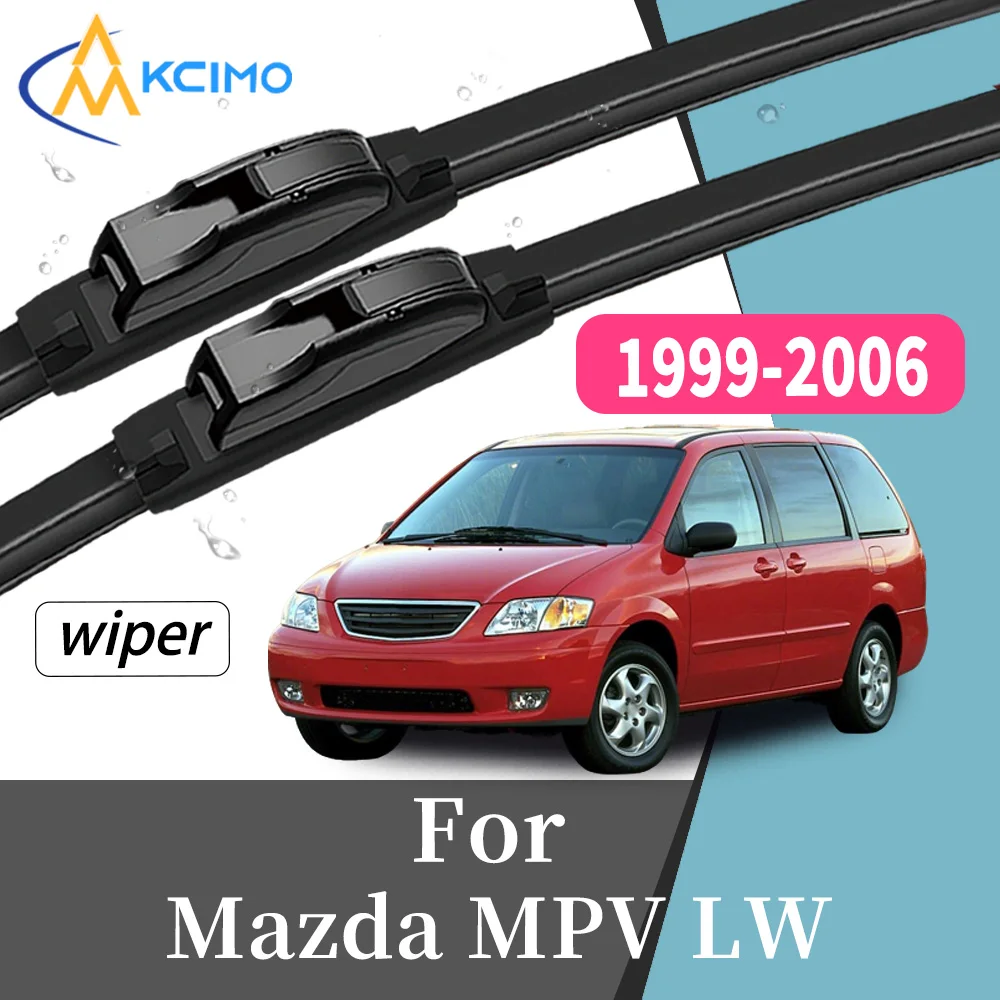 2Pcs High Performance Front Windscreen Wiper Blades For Mazda MPV LW 1999-2006 Long Lifespan Windshield Replacement Kit
2Pcs High Performance Front Windscreen Wiper Blades For Mazda MPV LW 1999-2006 Long Lifespan Windshield Replacement Kit