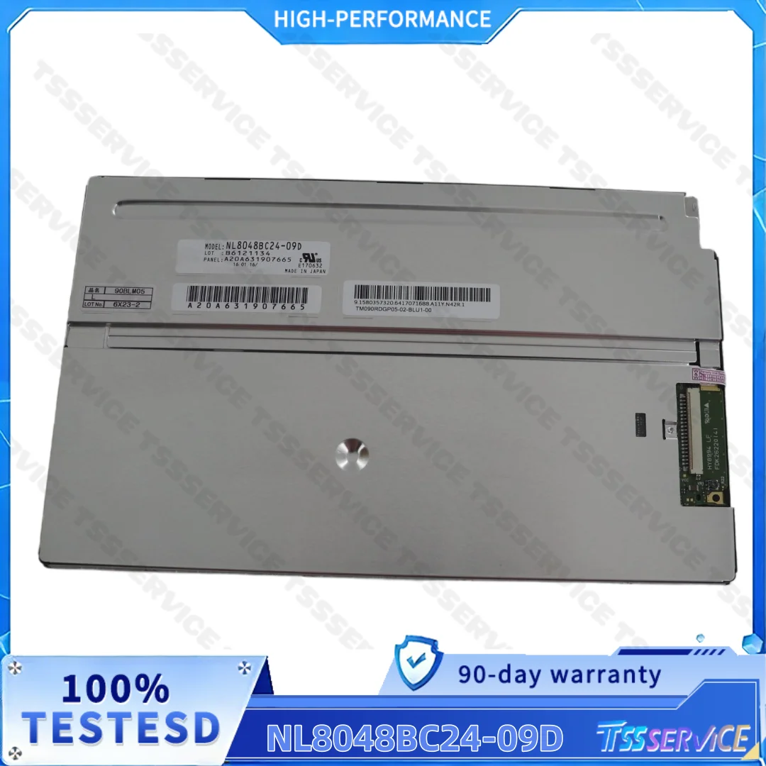 NL8048BC24-09D 9.0 inch 800*480 Resolution LCD panel fast shipping
NL8048BC24-09D 9.0 inch 800*480 Resolution LCD panel fast shipping