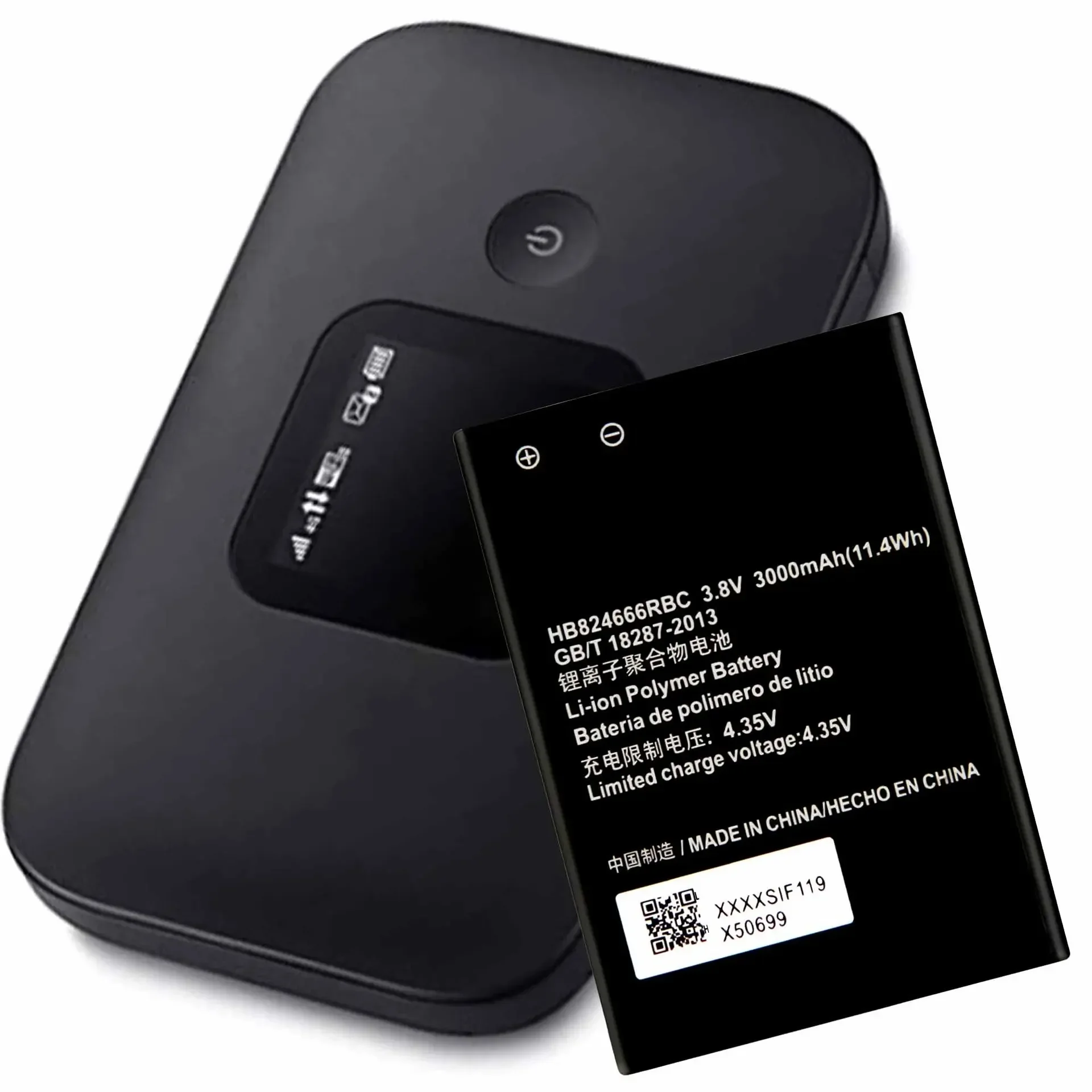 HB 824666 Аккумулятор RBC 3000 мАч для Huawei E5577 E5577Bs-937 E5577s-321 Аккумуляторы для Wi-Fi маршрутизатора
HB 824666 Аккумулятор RBC 3000 мАч для Huawei E5577 E5577Bs-937 E5577s-321 Аккумуляторы для Wi-Fi маршрутизатора