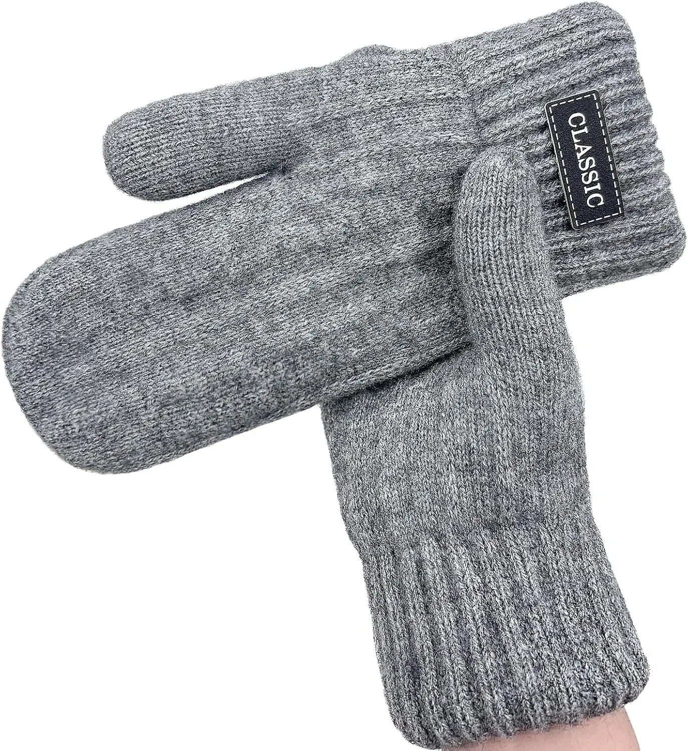 Winter Mittens Gloves for Women Warm Fleece Lining Knit Thick Gloves for Cold Weather
Winter Mittens Gloves for Women Warm Fleece Lining Knit Thick Gloves for Cold Weather