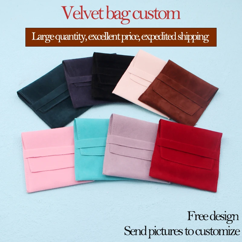20 PCS 9 x 9 CM Flap Double-sided Square Colorful Jewelry Packaging Velvet Drawstring Gift Bag Can Be Customized
20 PCS 9 x 9 CM Flap Double-sided Square Colorful Jewelry Packaging Velvet Drawstring Gift Bag Can Be Customized