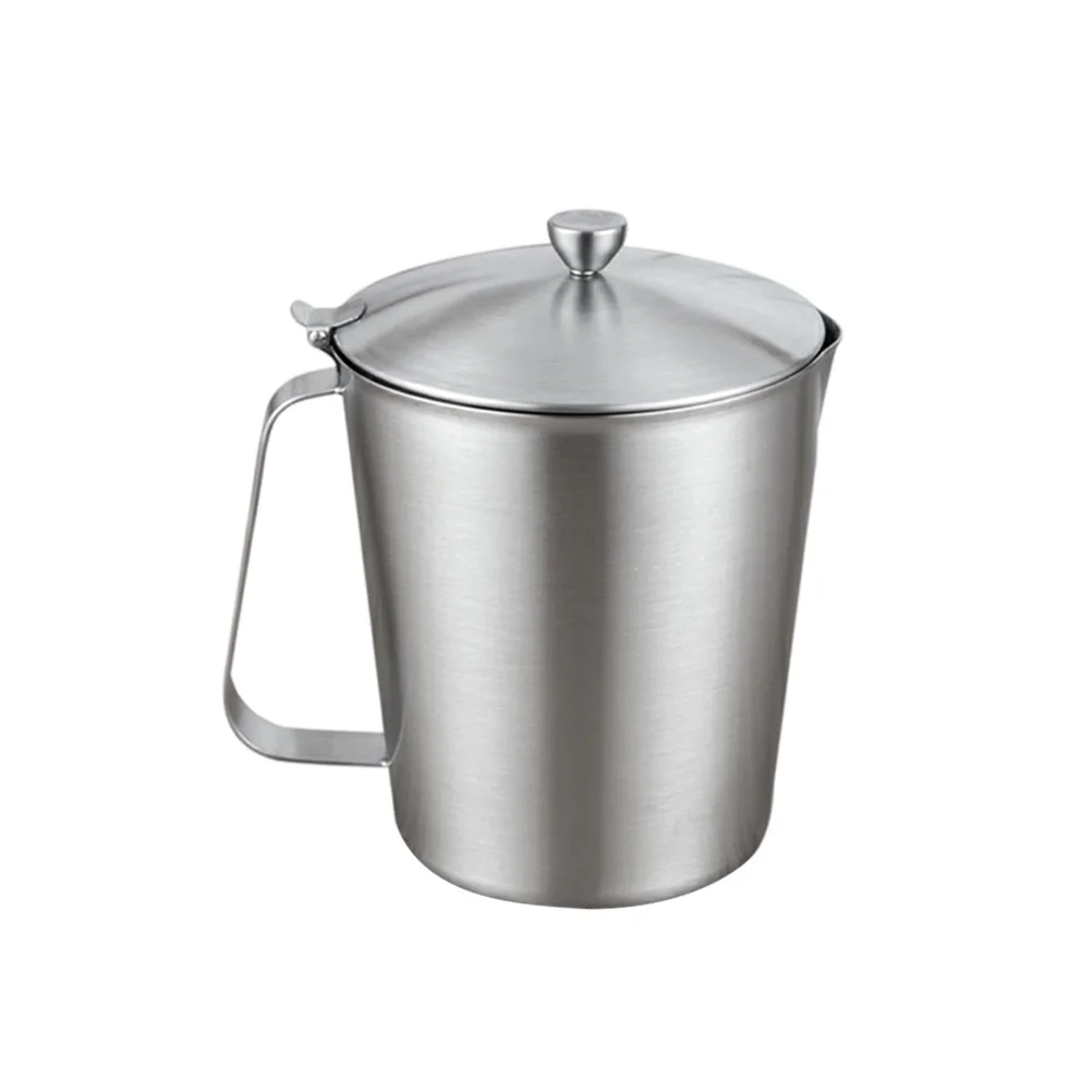 Stainless Steel Measuring Cup with Lid Accurate Scales Rustproof Milk Tea Coffee Latte Frothing Kitchen Tool
Stainless Steel Measuring Cup with Lid Accurate Scales Rustproof Milk Tea Coffee Latte Frothing Kitchen Tool
