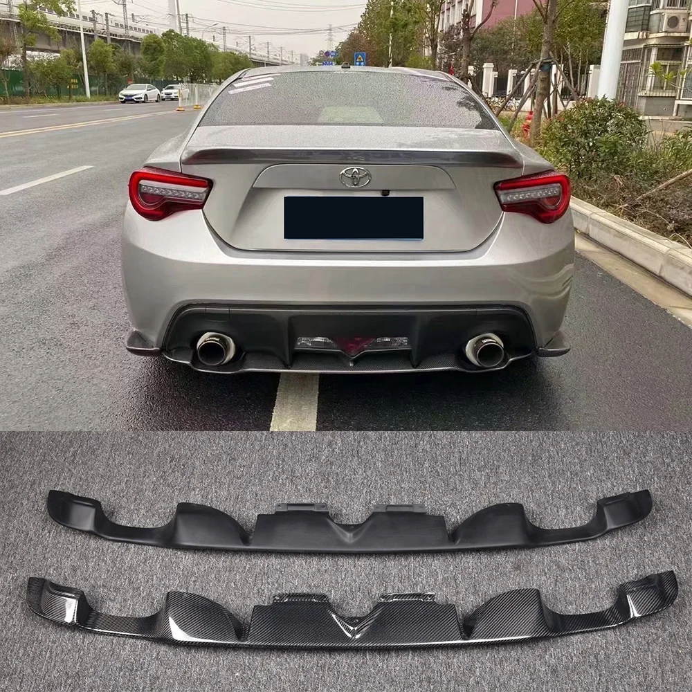 Carbon fiber body kit for Toyota GT86/Subaru BRZ 2013-2016 - Rear bumper with rear lipuser
Carbon fiber body kit for Toyota GT86/Subaru BRZ 2013-2016 - Rear bumper with rear lipuser
