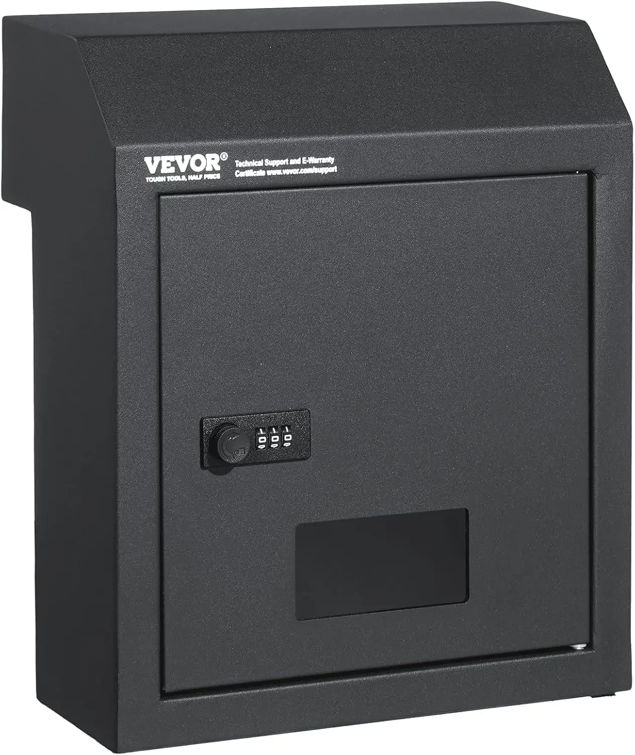 Through The Door Key Drop Box, Heavy Duty Steel Through The Door Mailbox with 12" Combination Lock
Through The Door Key Drop Box, Heavy Duty Steel Through The Door Mailbox with 12" Combination Lock