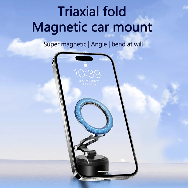 New Upgrade FOUR-axis Adjustment Magnetic Phone Holder For Car, For Magsfae Phone Stand For Desk, Magnet Phone Mount For Gym 
New Upgrade FOUR-axis Adjustment Magnetic Phone Holder For Car, For Magsfae Phone Stand For Desk, Magnet Phone Mount For Gym