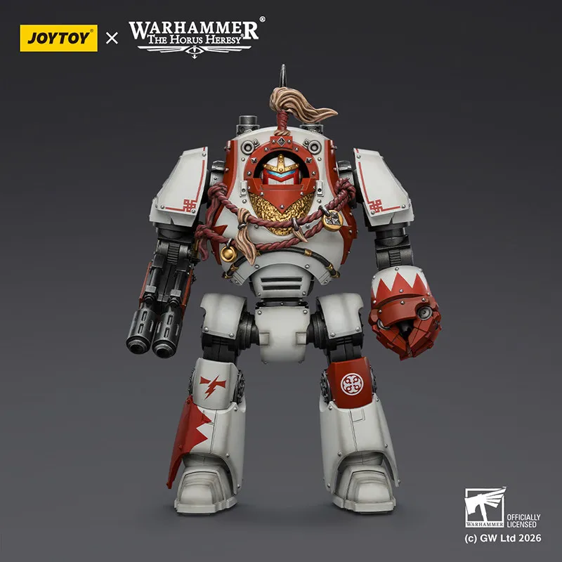 JOYTOY Warhammer White Scars Legion Dreadnought Contemptor 1:18 Action Figure Equipped with Melta Cannon and Grav-Power Fist
JOYTOY Warhammer White Scars Legion Dreadnought Contemptor 1:18 Action Figure Equipped with Melta Cannon and Grav-Power Fist