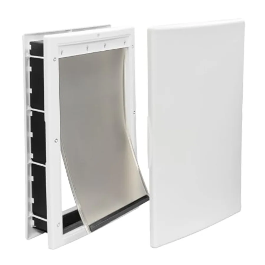 Plastic Pet Door - Provides Independent Access - Durable Plastic Frame with Magnetic Closure - Energy Efficient Design - Easy D
Plastic Pet Door - Provides Independent Access - Durable Plastic Frame with Magnetic Closure - Energy Efficient Design - Easy D